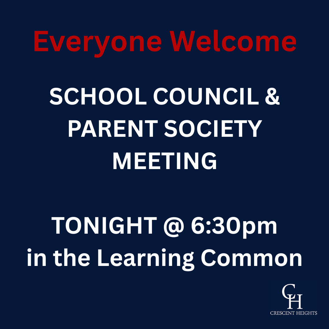 CHHS Parent Council Meeting Notice